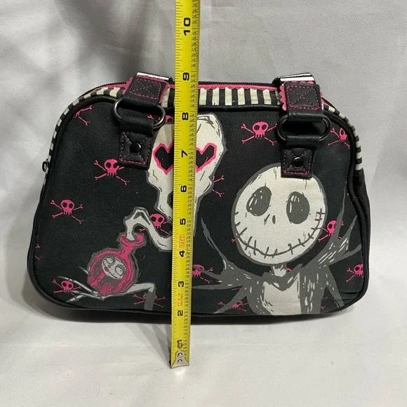 Disney Nightmare Before Christmas Jack Skellington Purse Good Condition - Picture 7 of 9